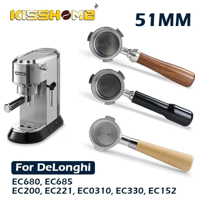 Coffee Equipment Espresso - Portafilter sem fundo de café 51mm