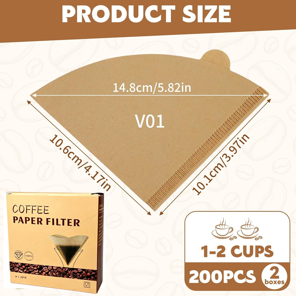 Filtros de Café em Cone, Pacot - Coffee Equipment Espresso avaliação e preço