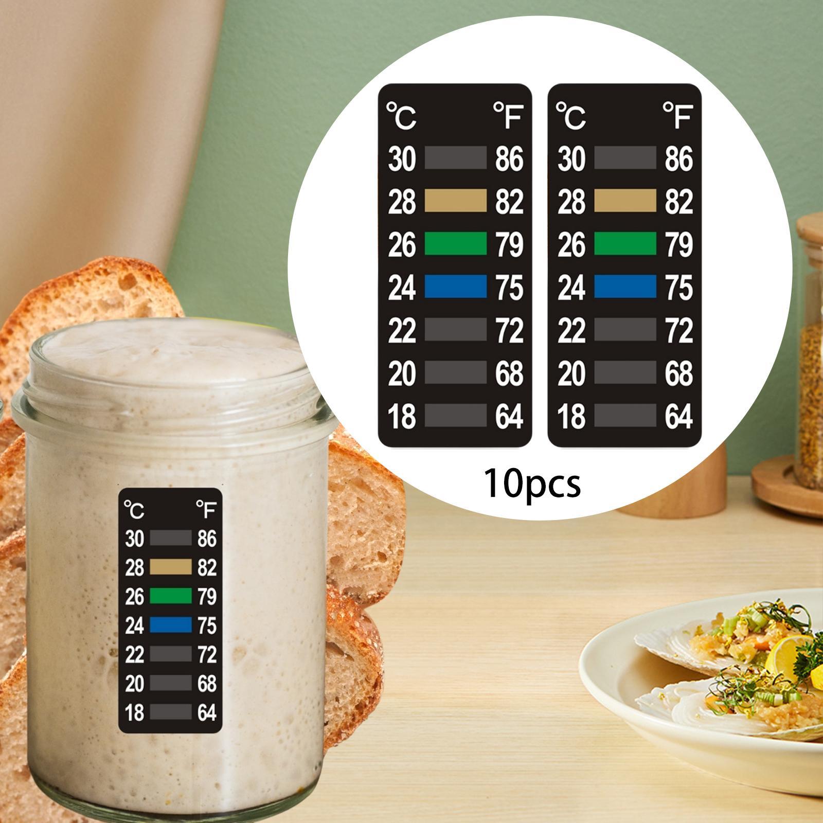 10 Peças de Tiras de Medição d - Temperature Strip Thermometer avaliação e preço
