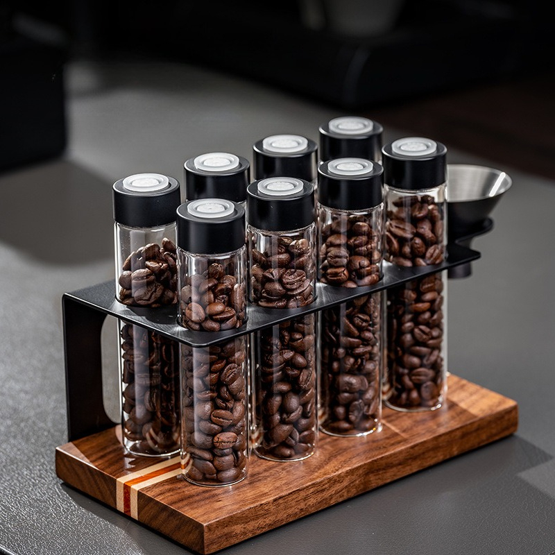 Frascos de Vidro JUSTINLAU par - Coffee Equipment Rack avaliação e preço