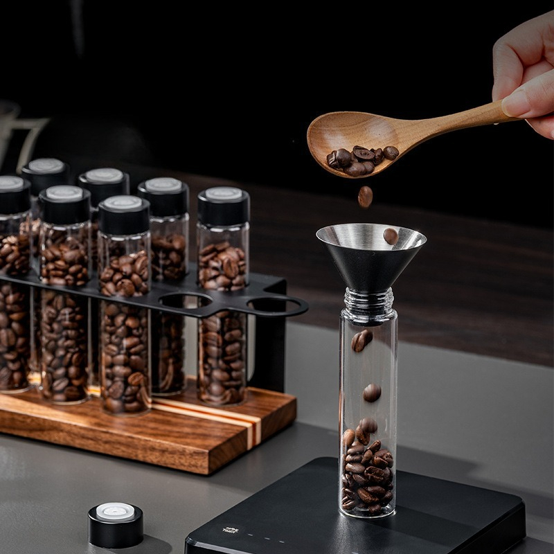 Frascos de Vidro JUSTINLAU par - Coffee Equipment Rack avaliação e preço