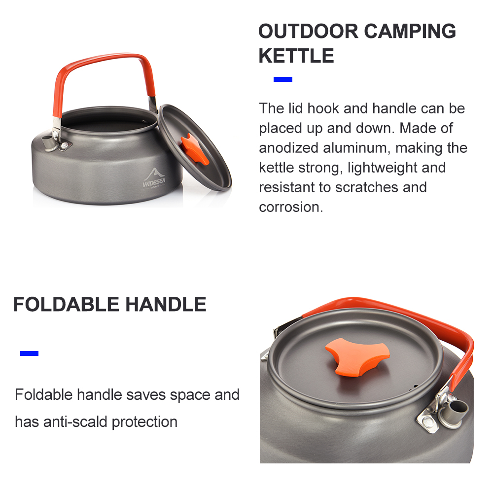 Widesea-Camping Chaleira, 1.1L - Coffee Equipment And Supplies avaliação e preço
