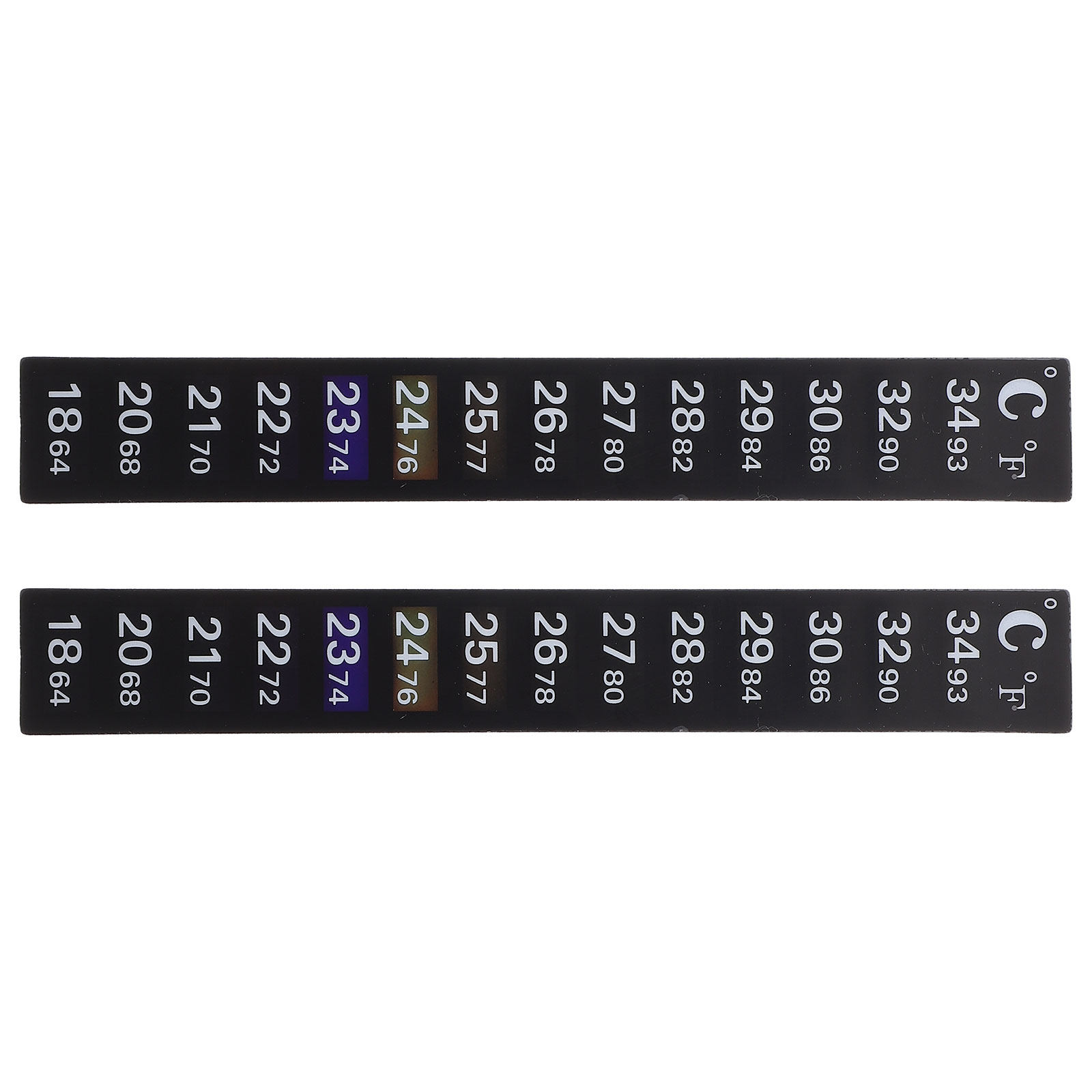 2 Peças de Adesivo Termômetro  - Temperature Strip Thermometer avaliação e preço