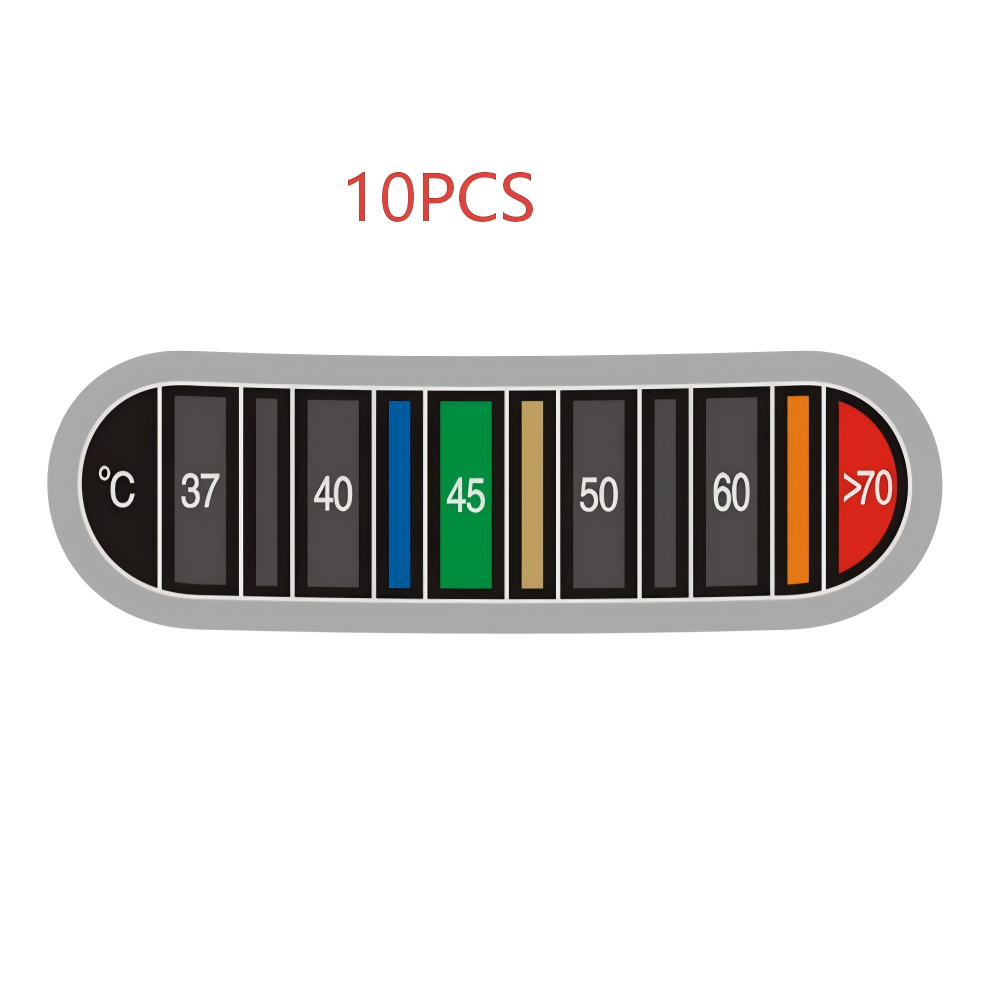 10 pçs adesivo garrafa de água - Temperature Strip Thermometer avaliação e preço