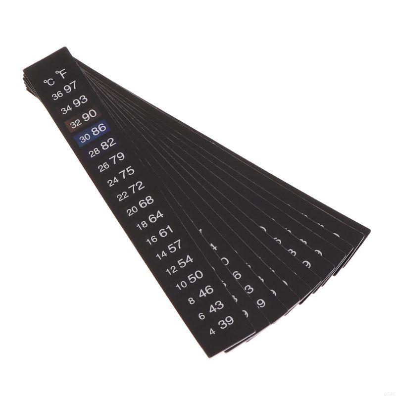10 pacote aquário termômetro a - Temperature Strip Thermometer avaliação e preço