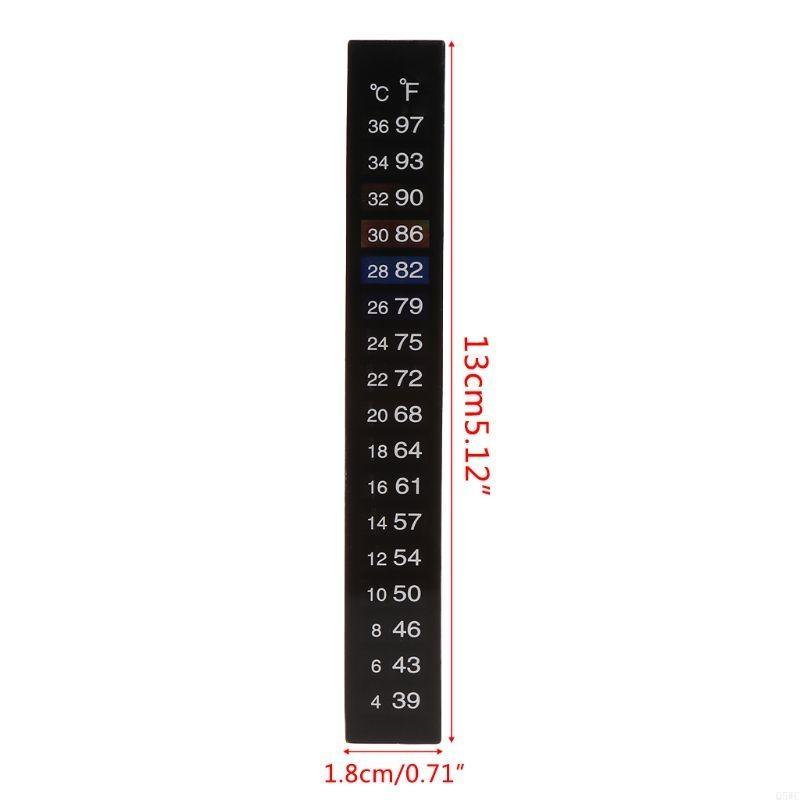 10 pacote aquário termômetro a - Temperature Strip Thermometer avaliação e preço