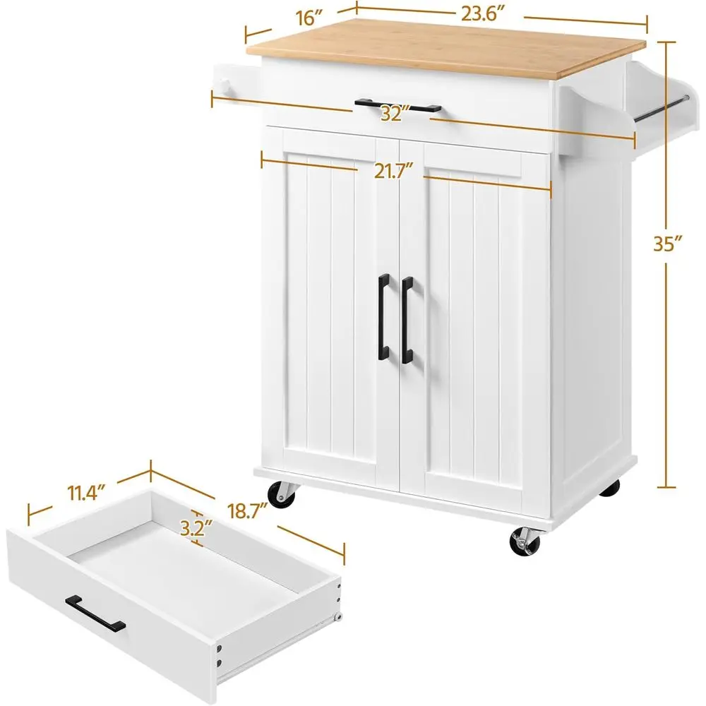 Carrinho de Cozinha Branco com - Coffee Equipment Rack avaliação e preço