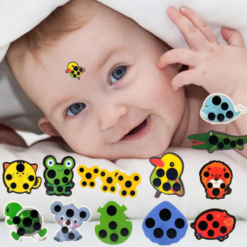 5 pçs bebê bonito dos desenhos - Temperature Strip Thermometer avaliação e preço