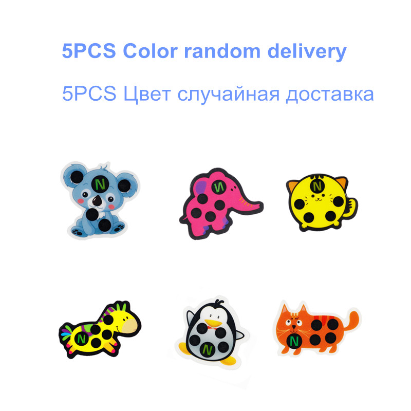 5 pçs bebê bonito dos desenhos - Temperature Strip Thermometer avaliação e preço