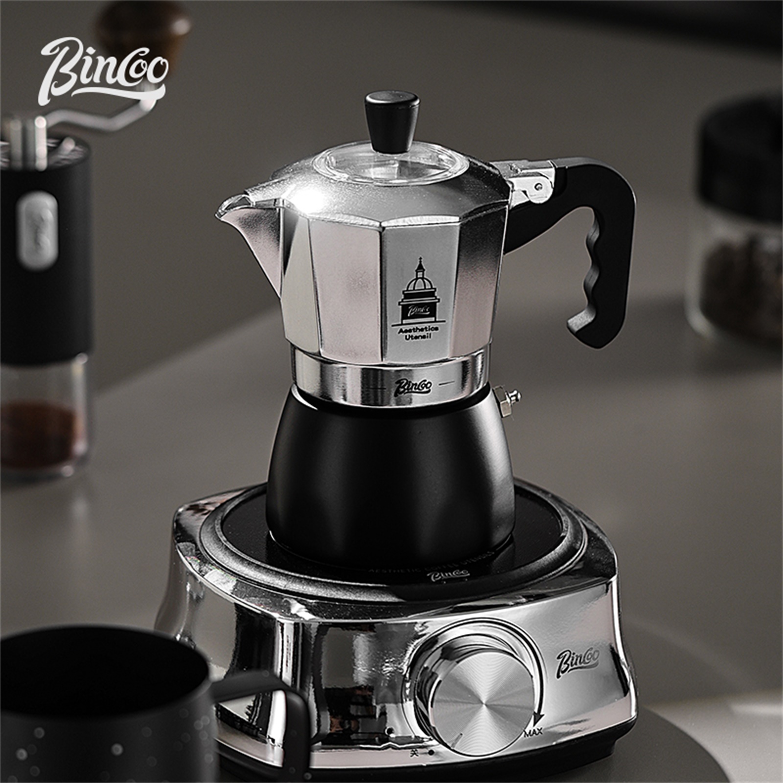 BINCOO Pote Moka de Válvula Du - Hero Coffee Equipment avaliação e preço