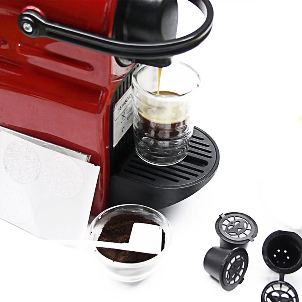 Cápsulas de café reutilizáveis - Coffee Equipment Set avaliação e preço