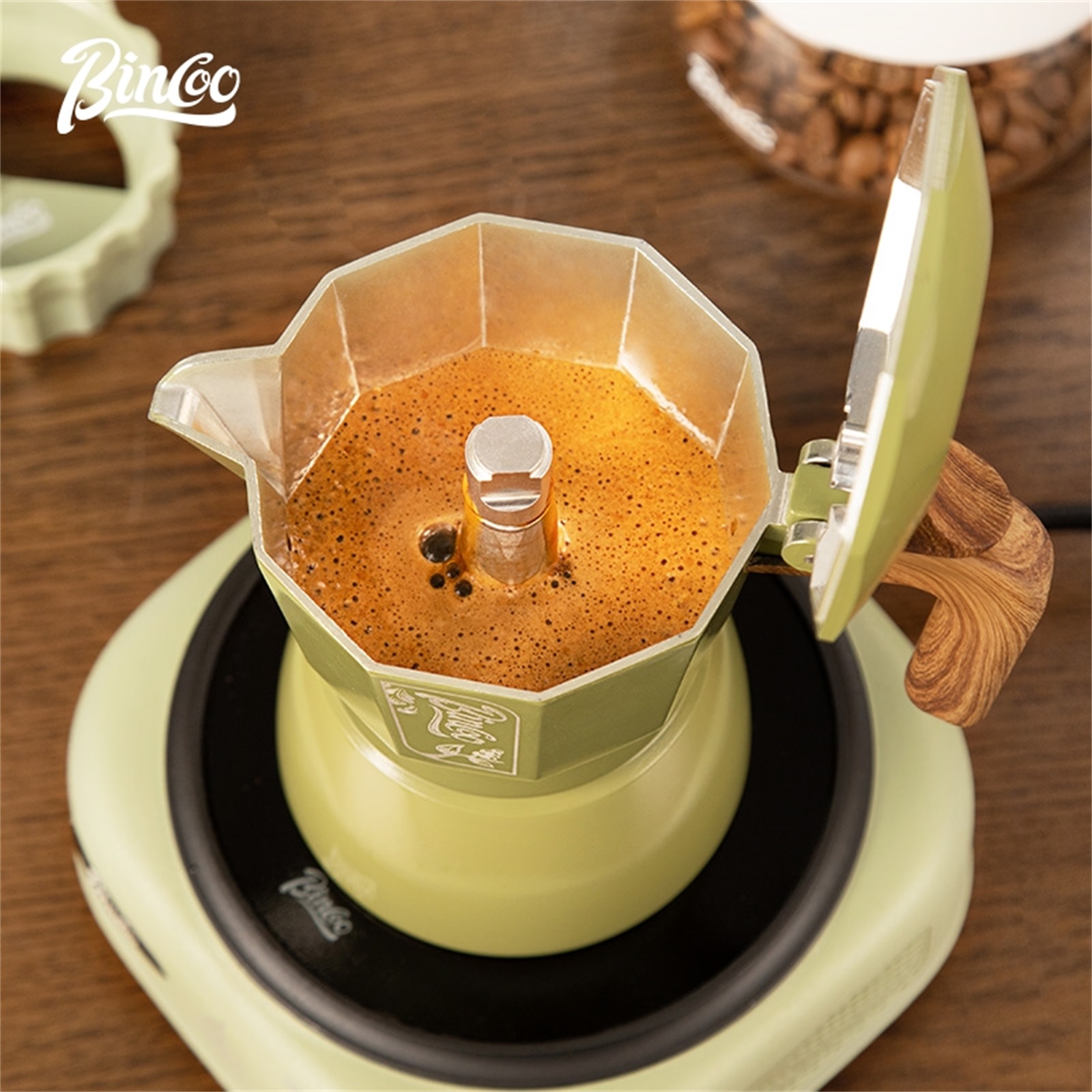 Bincoo Premium Moka Pot Set 6  - Coffee Equipment Set avaliação e preço