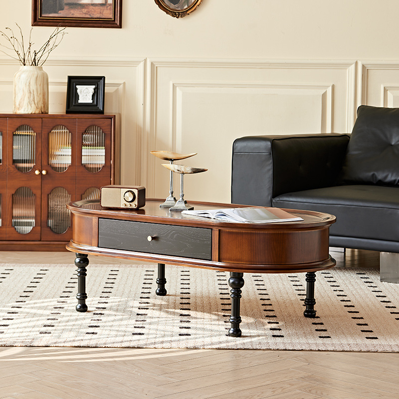 Mesa de Café Oval Luxuosa de M - Vintage Coffee Equipment avaliação e preço