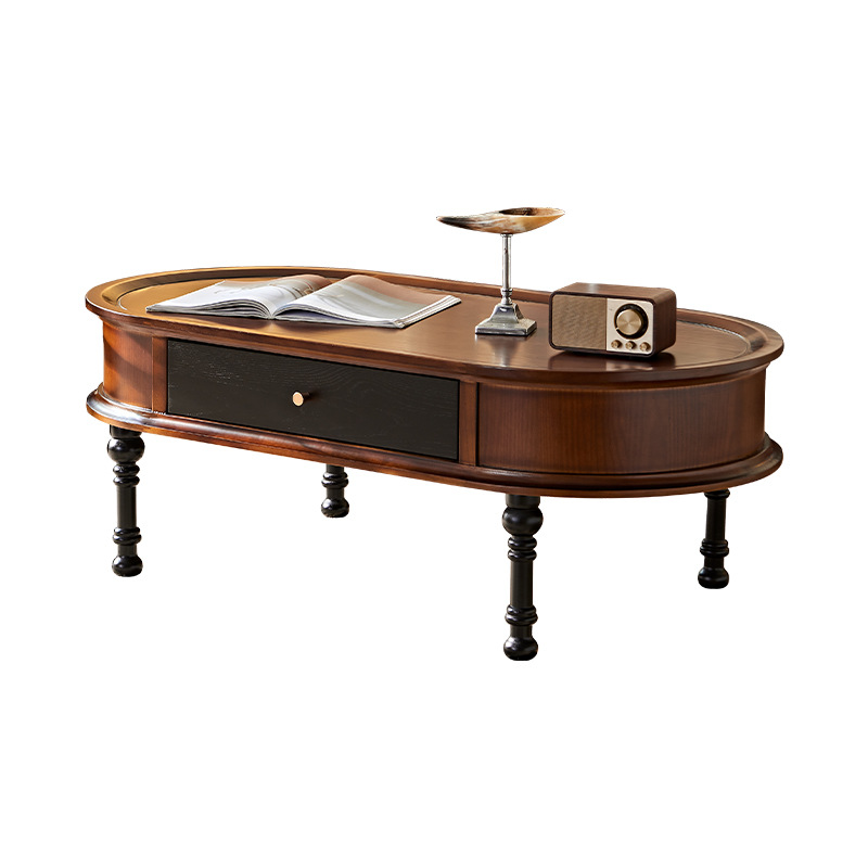 Mesa de Café Oval Luxuosa de M - Vintage Coffee Equipment avaliação e preço