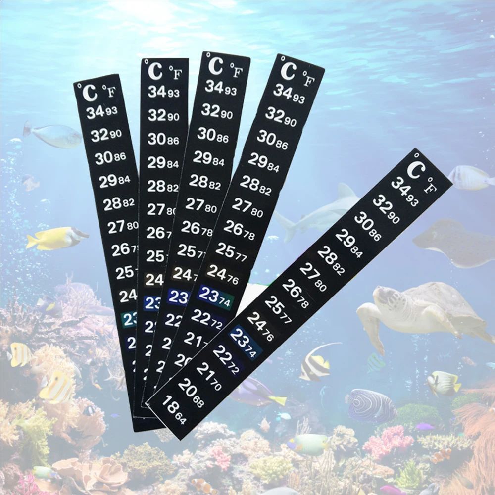 Termômetro Adesivo para Aquári - Temperature Strip Thermometer avaliação e preço