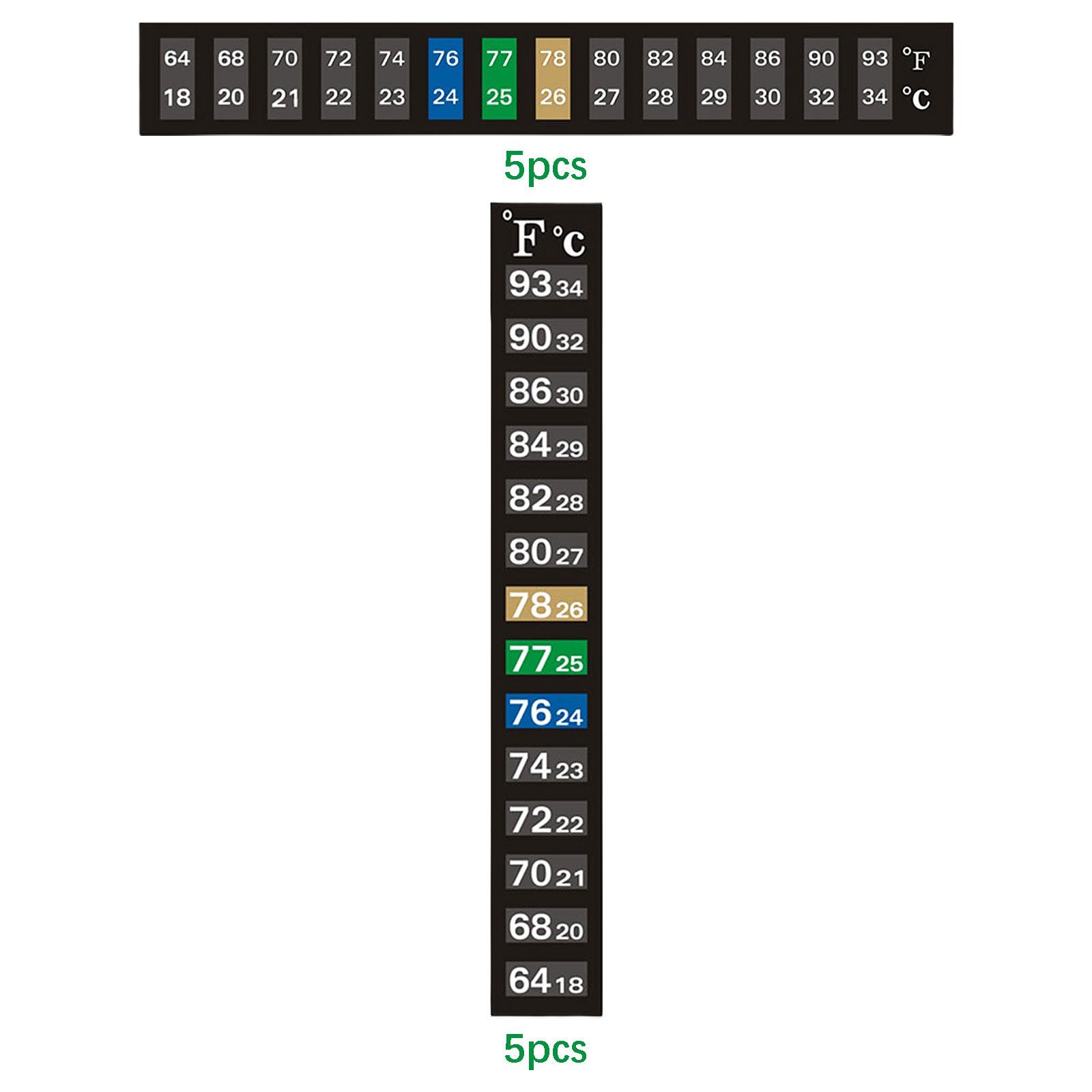 Termômetro Adesivo para Aquári - Temperature Strip Thermometer avaliação e preço