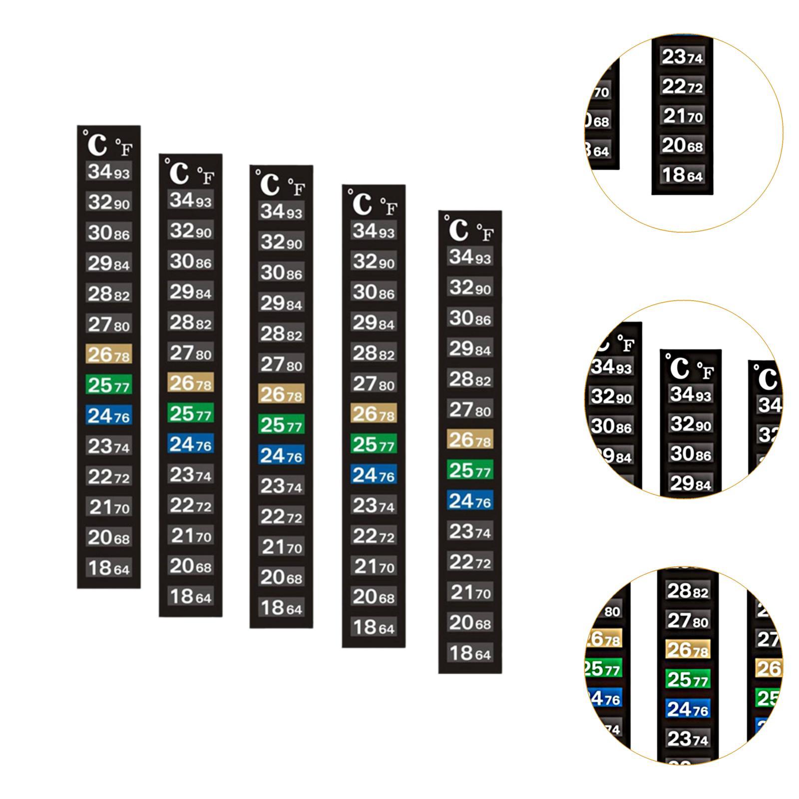 Termômetro Adesivo para Aquári - Temperature Strip Thermometer avaliação e preço