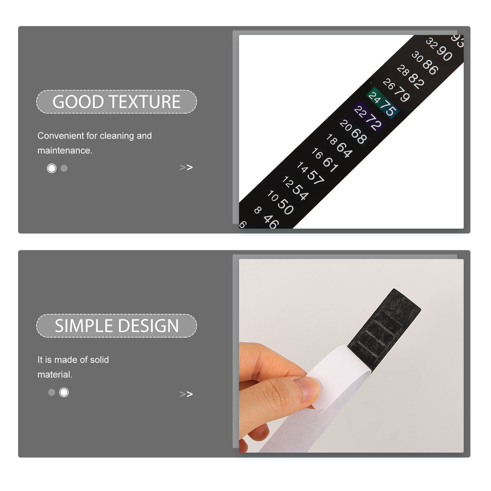 5 Peças de Adesivo Termômetro  - Temperature Strip Thermometer avaliação e preço