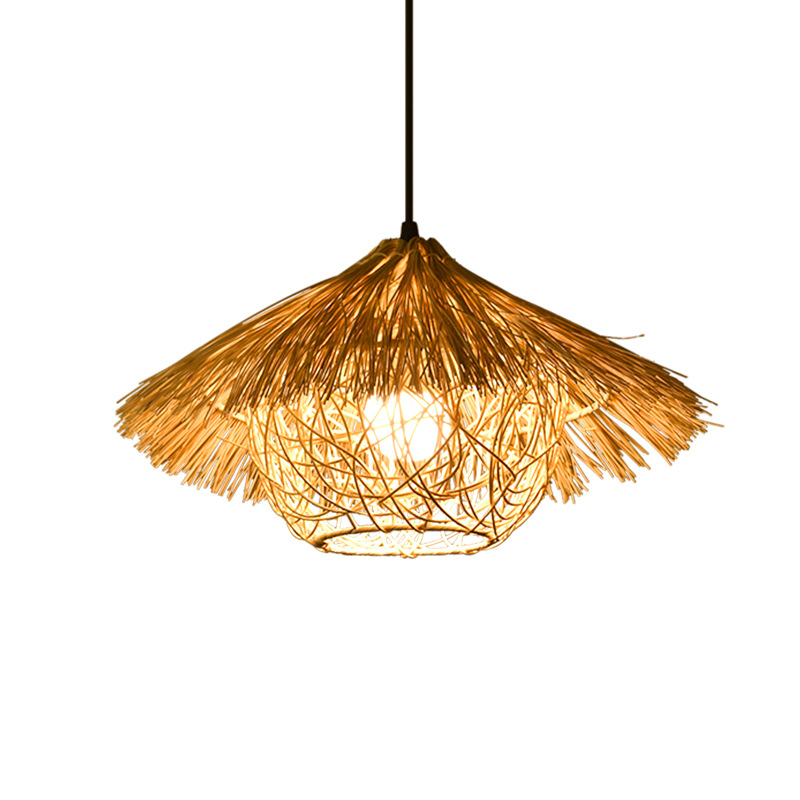 Lustre Tecido Rattan Criativo, - Vintage Coffee Equipment avaliação e preço