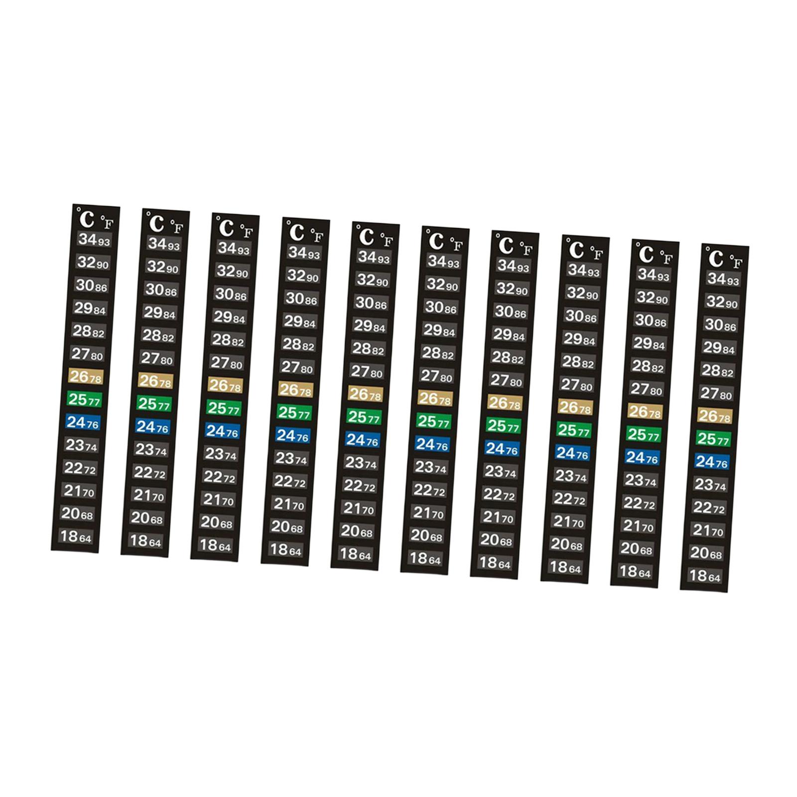 Tiras de teste de temperatura  - Temperature Strip Thermometer avaliação e preço