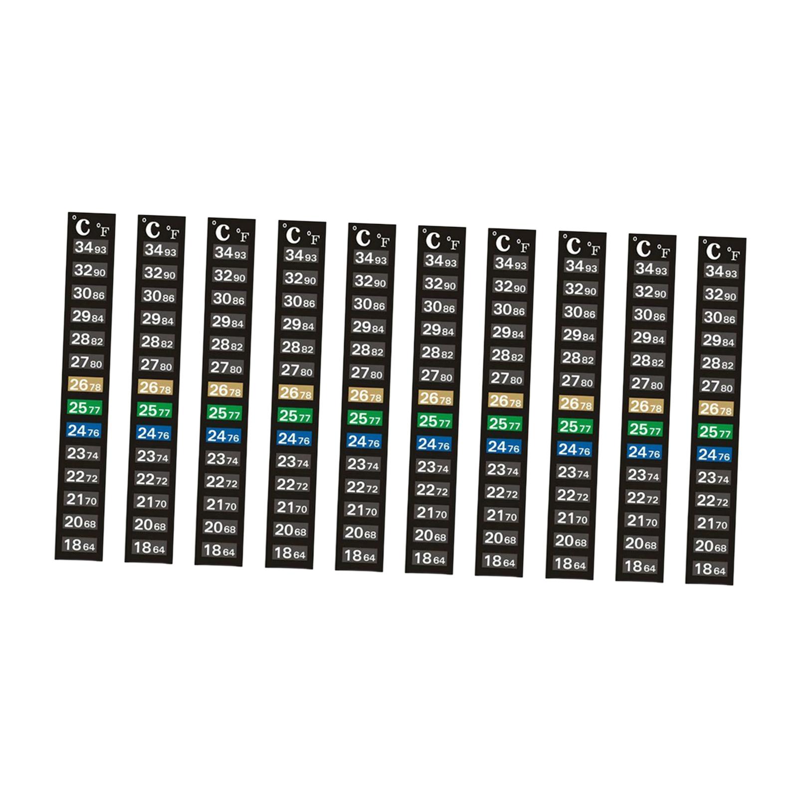 Tiras de teste de temperatura  - Temperature Strip Thermometer avaliação e preço